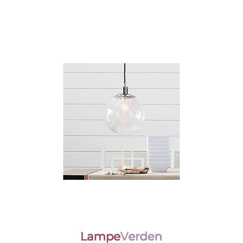 Traditionel klassisk globe pendel i mini stil