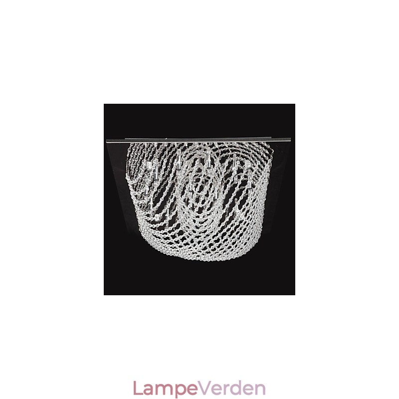 Traditionel klassisk krystal krom metal lysekrone