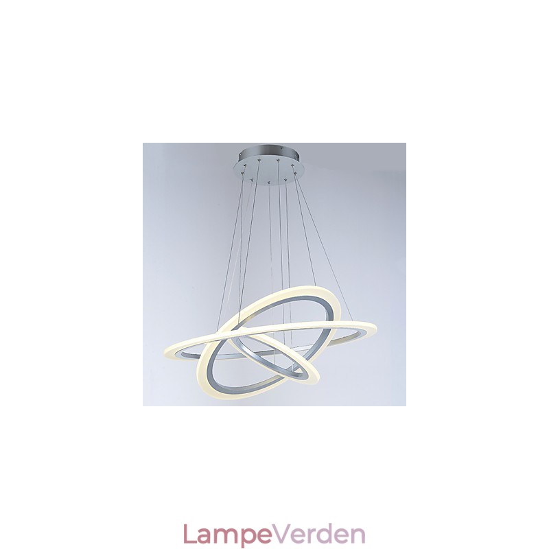 3 Ring DIY Form Akryl Pendel Light Loftlamper Lysekrone Belysning