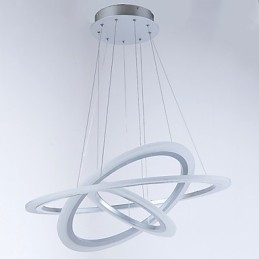 3 Ring DIY Form Akryl Pendel Light Loftlamper Lysekrone Belysning
