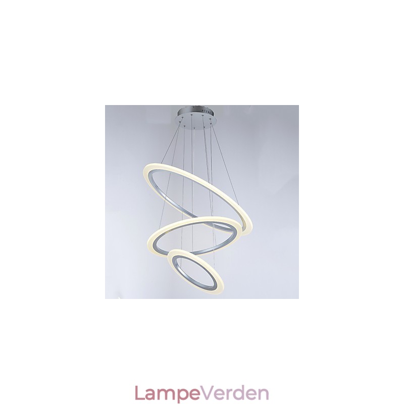 3 Ring DIY Form Akryl Pendel Light Loftlamper Lysekrone Belysning