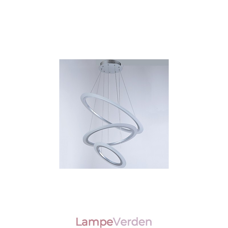 3 Ring DIY Form Akryl Pendel Light Loftlamper Lysekrone Belysning