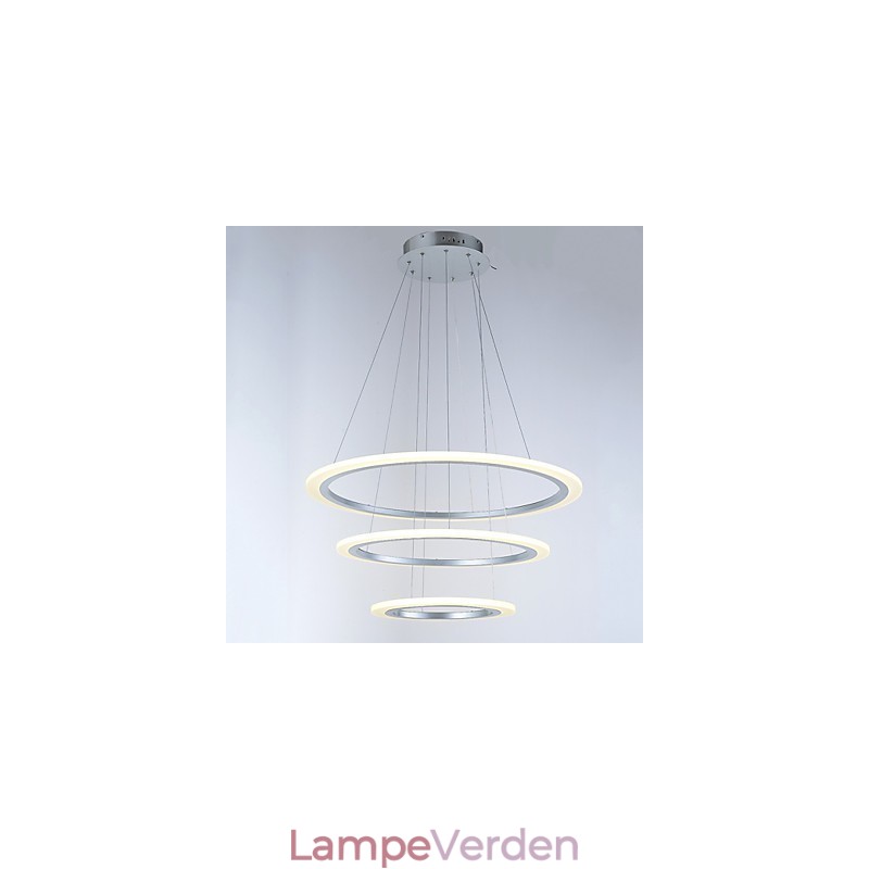3 Ring DIY Form Akryl Pendel Light Loftlamper Lysekrone Belysning