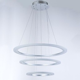 3 Ring DIY Form Akryl Pendel Light Loftlamper Lysekrone Belysning