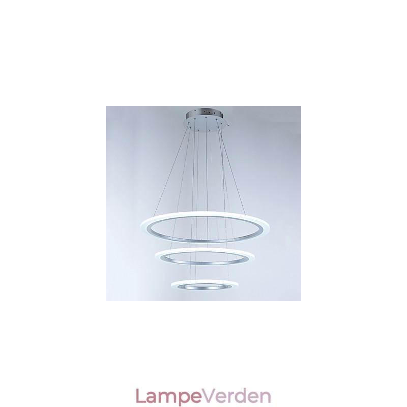 3 Ring DIY Form Akryl Pendel Light Loftlamper Lysekrone Belysning