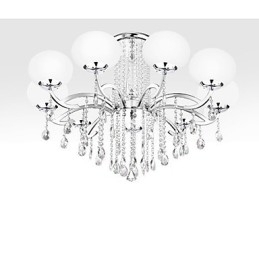 Lysekrone Krystal Luksus Modern Living 9 lys