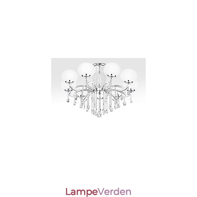 Lysekrone Krystal Luksus Modern Living 9 lys