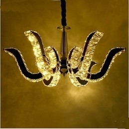 Krystallampe Moderne luksusstearinlys Krystalpendel