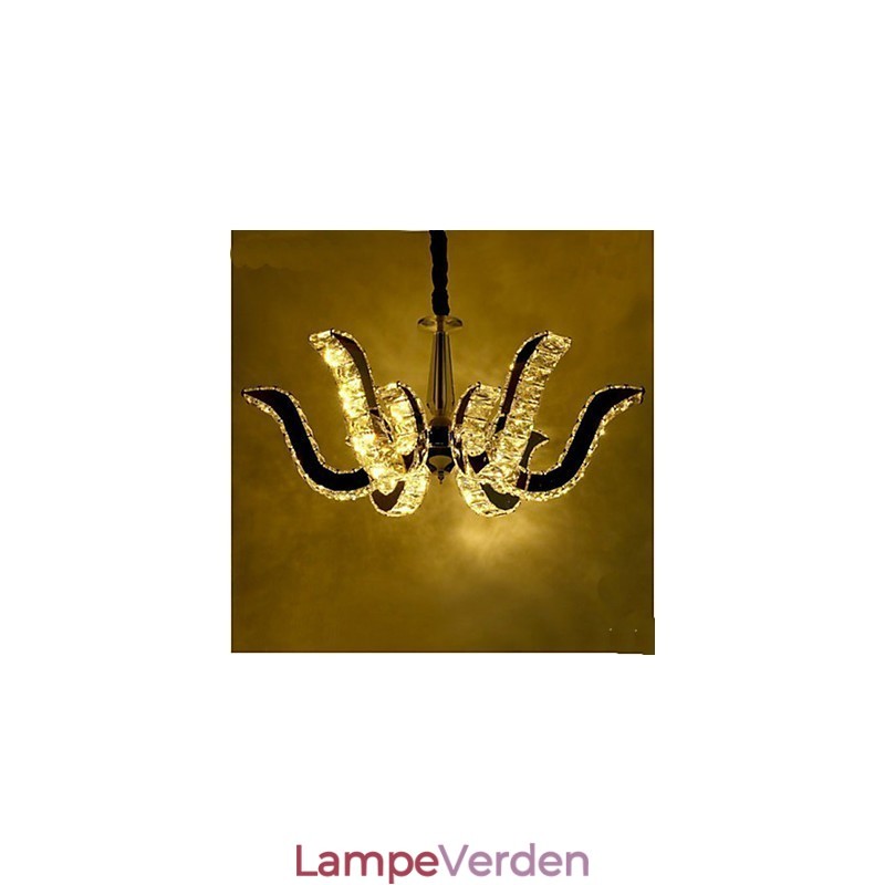 Krystallampe Moderne luksusstearinlys Krystalpendel