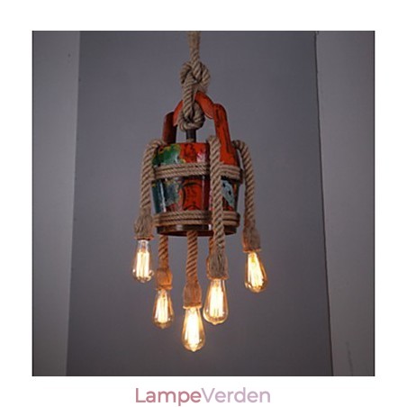 American Country Hamp Pavilion Lysekrone Lysekrone Retro mønster af patenterede produkter American Country Hamp Pavilion Lysekrone Lysekrone Retro mønster af patenterede produkter