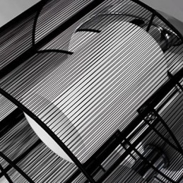 Loftslampe Moderne Design 2 Lys Sort