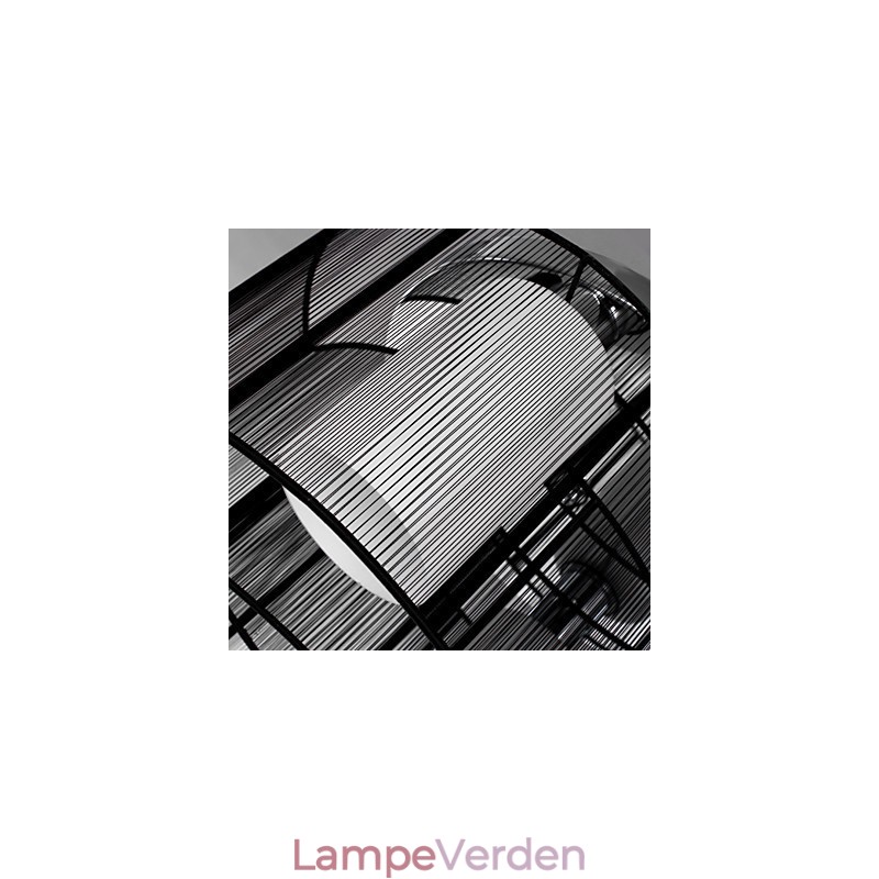 Loftslampe Moderne Design 2 Lys Sort