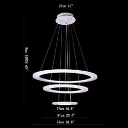 75 watt moderne moderne maleri akryl pendel