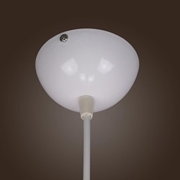 Moderne moderne retro land maleri metal pendel lys
