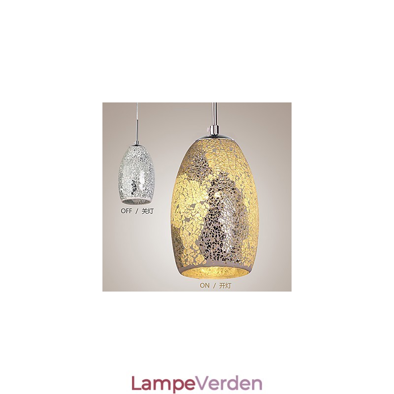Traditionel klassisk vintage maleri metal pendel lys