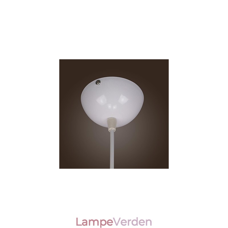Moderne moderne retro land maleri metal pendel lys