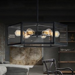Pendellamper Mini Style Retro Garage Metal