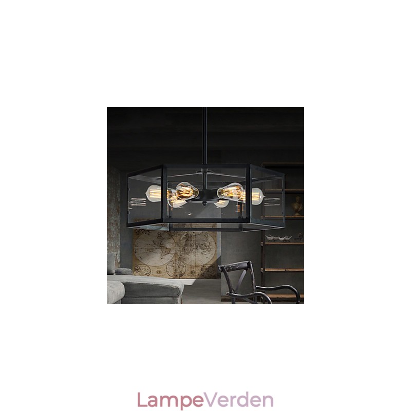 Pendellamper Mini Style Retro Garage Metal