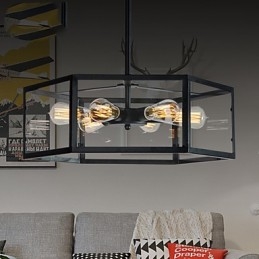 Pendellamper Mini Style Retro Garage Metal