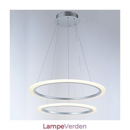 Moderne 2 Rings Pendel Lysekrone Lysarmaturer med