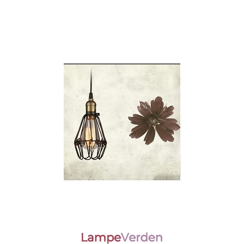 Pendellamper Vintage amerikansk landstil genskaber gamle måder smedejern lille bur droplight