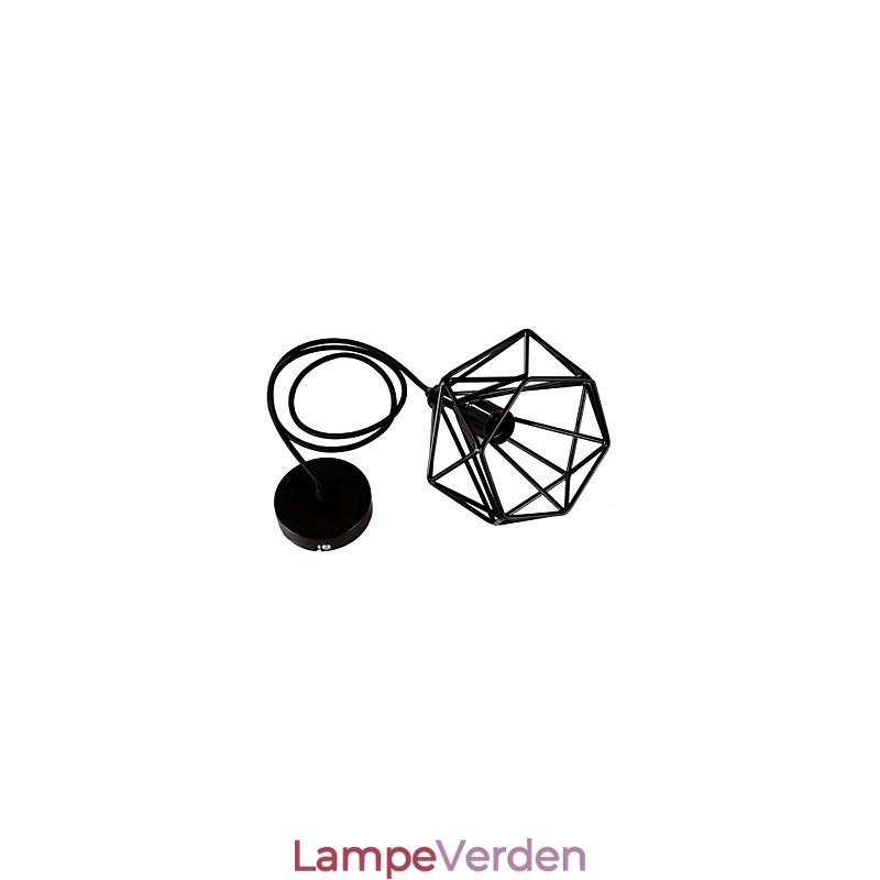 Retro Mini Style Maleri Metal Pendel Light Garage