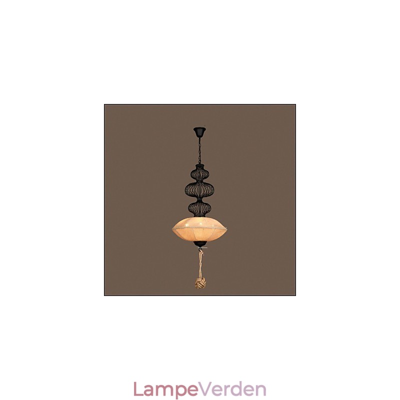Nordic Retro Industrial Hamp Creative Birdcage Lamper