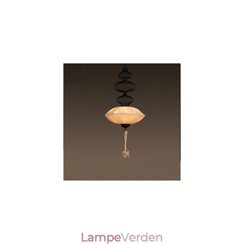 Nordic Retro Industrial Hamp Creative Birdcage Lamper