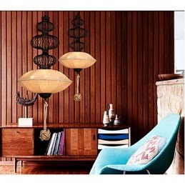 Nordic Retro Industrial Hamp Creative Birdcage Lamper
