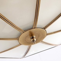 Traditionel klassisk rustik Lodge messing metal pendellampe