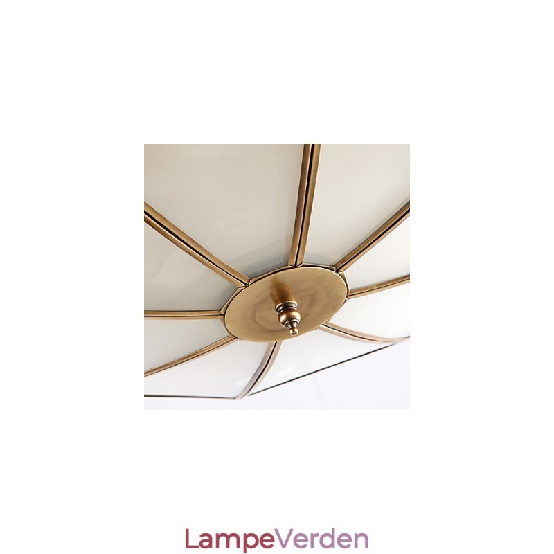 Traditionel klassisk rustik Lodge messing metal pendellampe