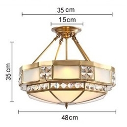 Traditionel klassisk rustik Lodge messing metal pendellampe