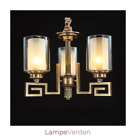 Kinesisk stil Lampe Kobber Lampe Kobber Lampe