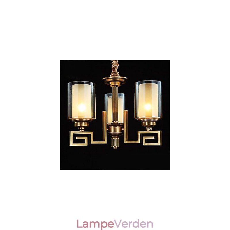 Kinesisk stil Lampe Kobber Lampe Kobber Lampe