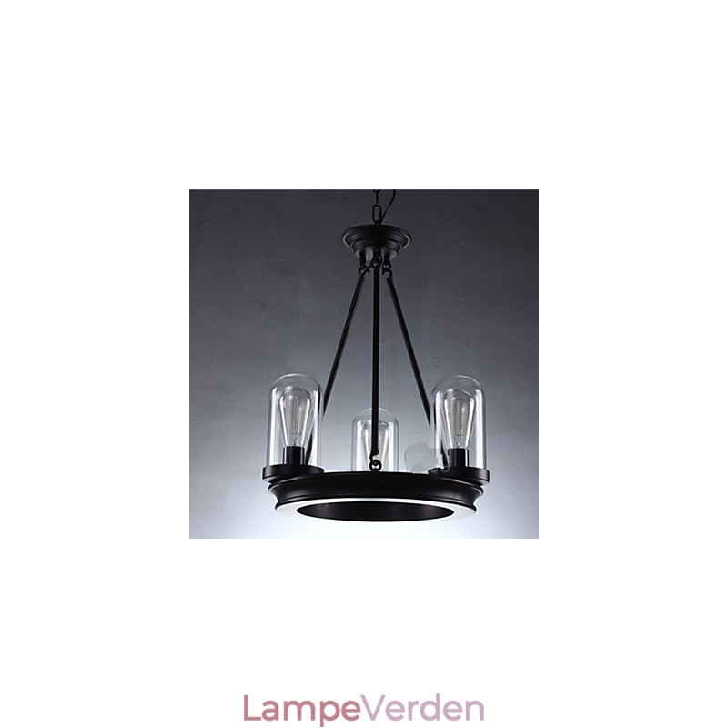 Amerikansk Retro Rund Pendant