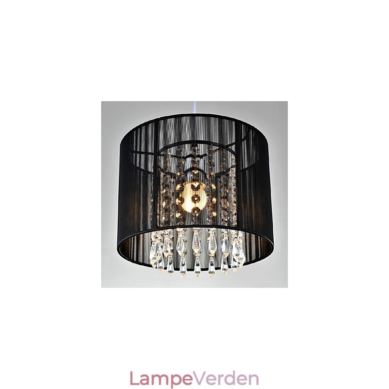 Moderne moderne Crystal Chrom Metal Pendel