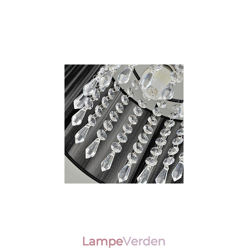 Moderne moderne Crystal Chrom Metal Pendel
