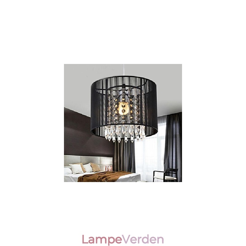 Moderne moderne Crystal Chrom Metal Pendel