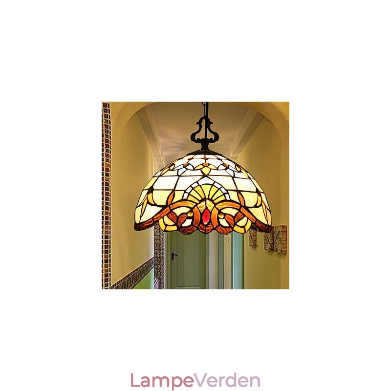 1 Meter Europæisk Pastoral Lampe Creative Art Glas Lille Droplight