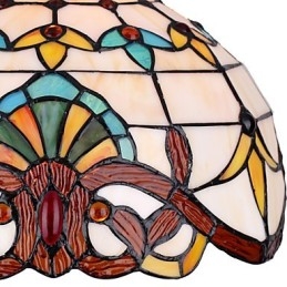 1 Meter Europæisk Pastoral Lampe Creative Art Glas Lille Droplight