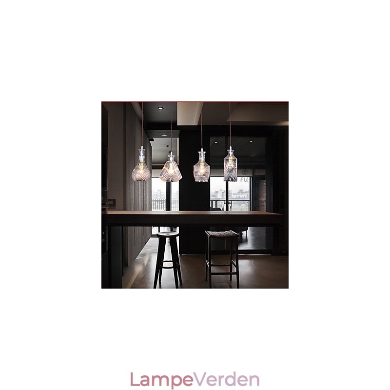 40W*4 moderne moderne traditionel klassisk vintage ø metal pendellampe