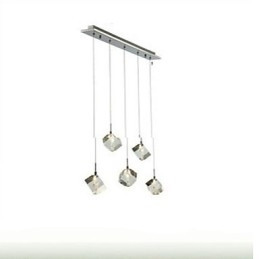 Fashion Crystal Lampe Fem Head Crystal Pendant