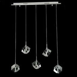 Fashion Crystal Lampe Fem Head Crystal Pendant