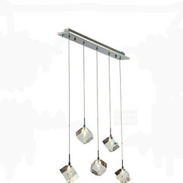 Fashion Crystal Lampe Fem Head Crystal Pendant
