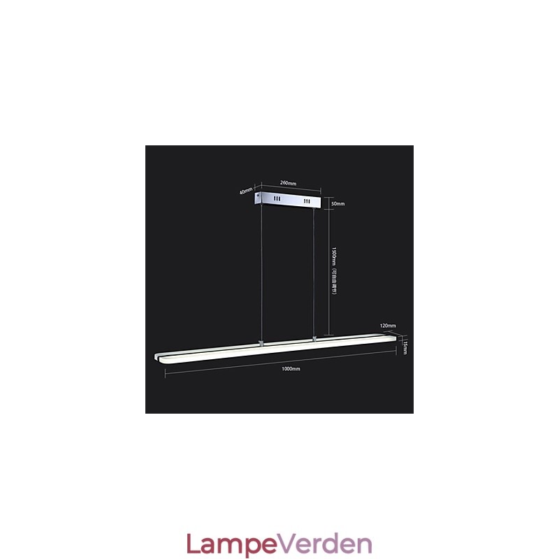 Akryl Pendel Lysekrone Lysarmaturer med