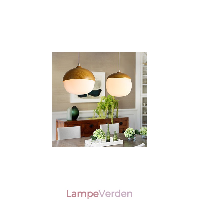 Nordic Contracted Mushroom Creative Nuts Single Head Glas lysekrone Lamp Light