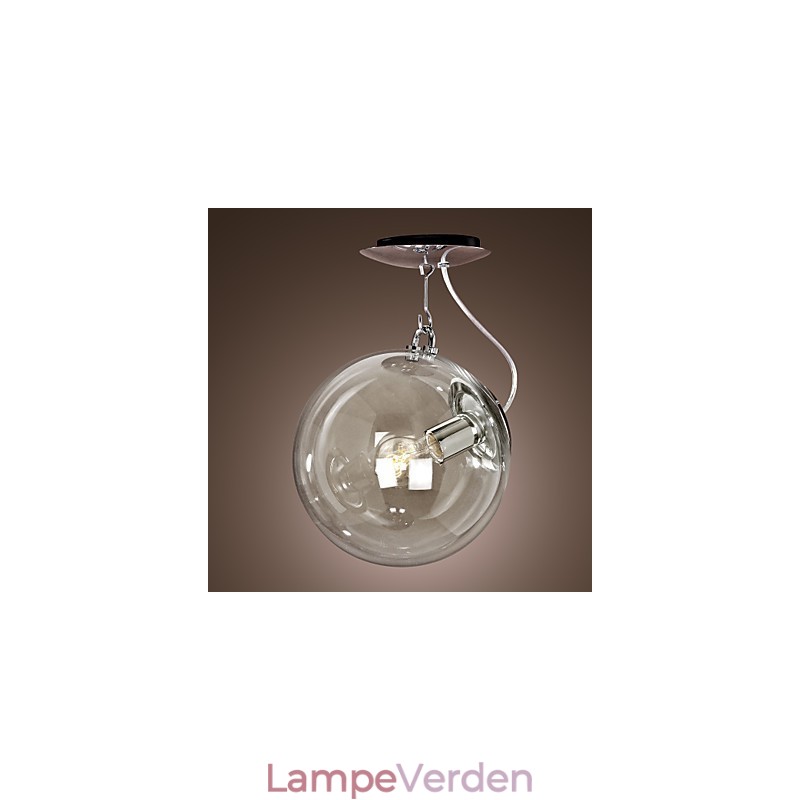 Moderne moderne globe mini stil anodiseret pendel