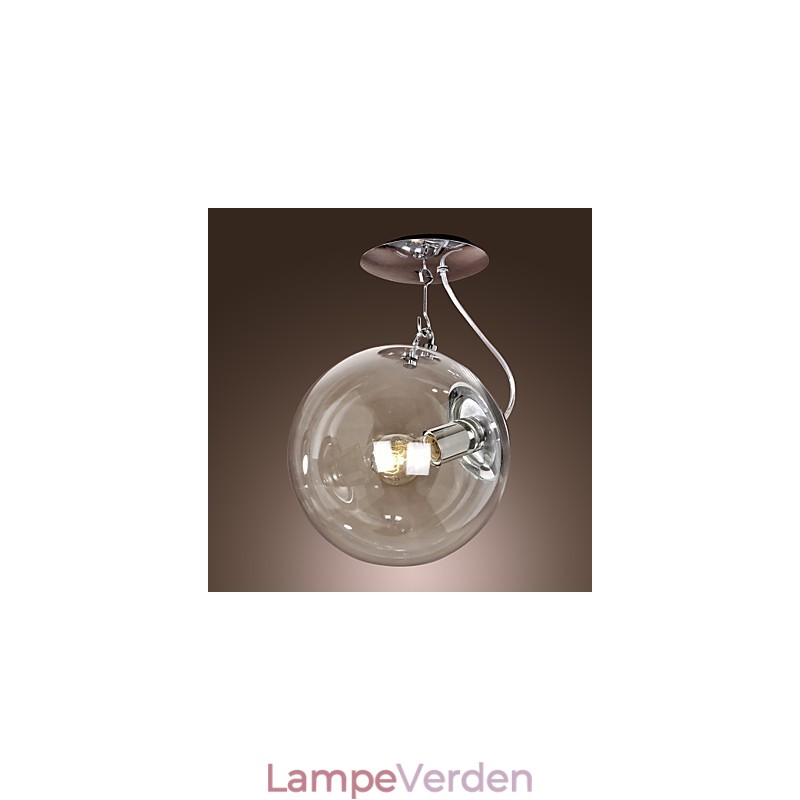 Moderne moderne globe mini stil anodiseret pendel