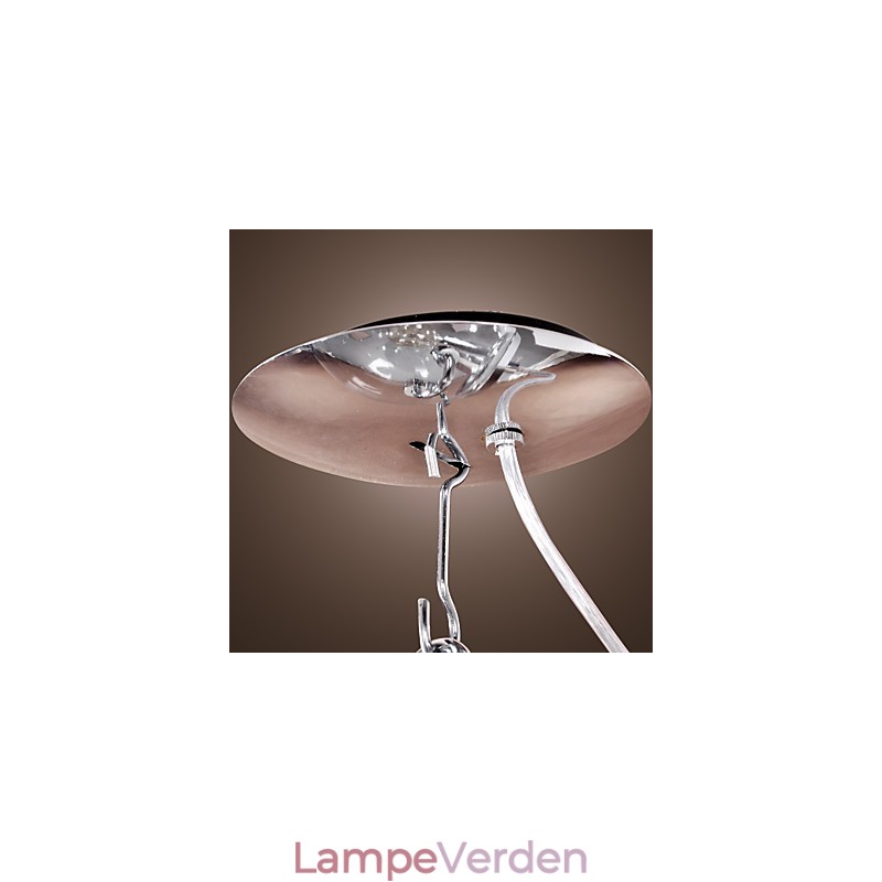 Moderne moderne globe mini stil anodiseret pendel