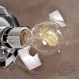Moderne moderne globe mini stil anodiseret pendel